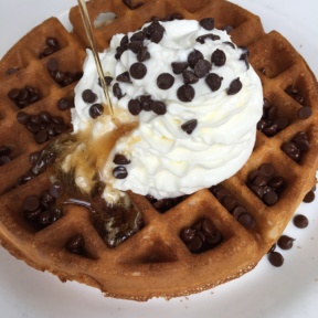 Gluten-free waffle from EJ's Luncheonette